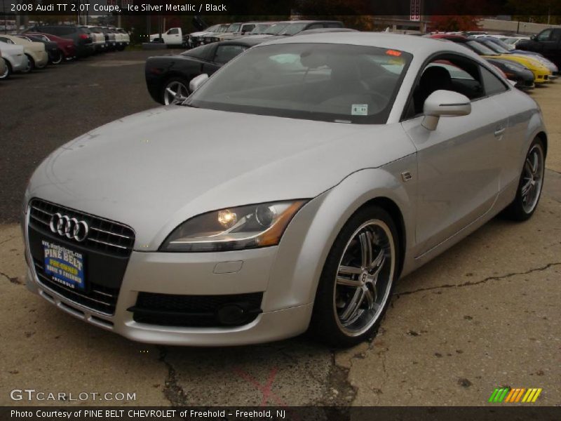 Ice Silver Metallic / Black 2008 Audi TT 2.0T Coupe