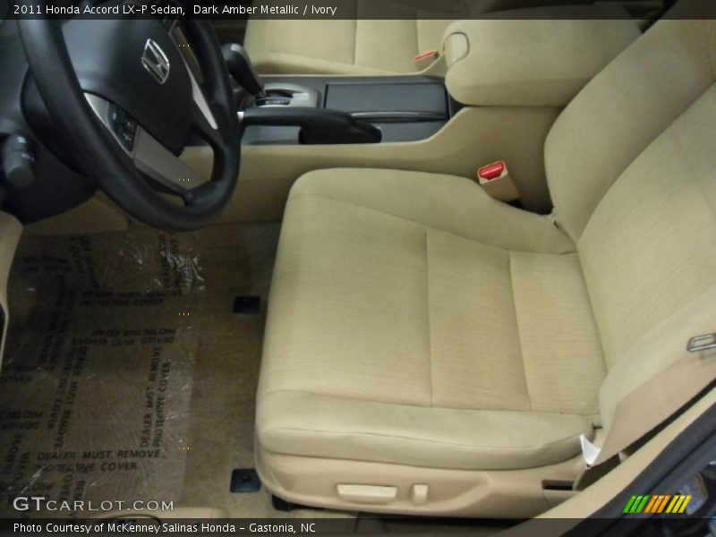 2011 Accord LX-P Sedan Ivory Interior