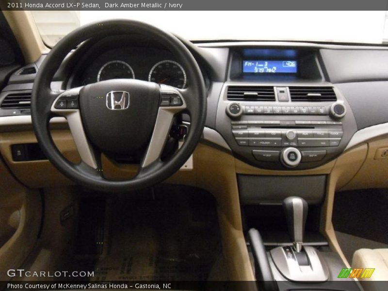 Dashboard of 2011 Accord LX-P Sedan