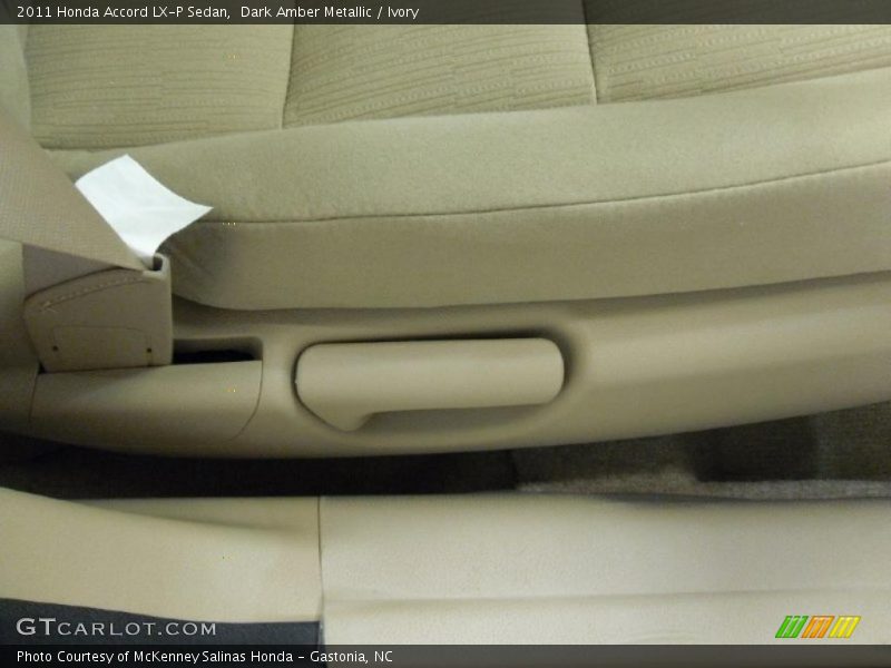 Dark Amber Metallic / Ivory 2011 Honda Accord LX-P Sedan