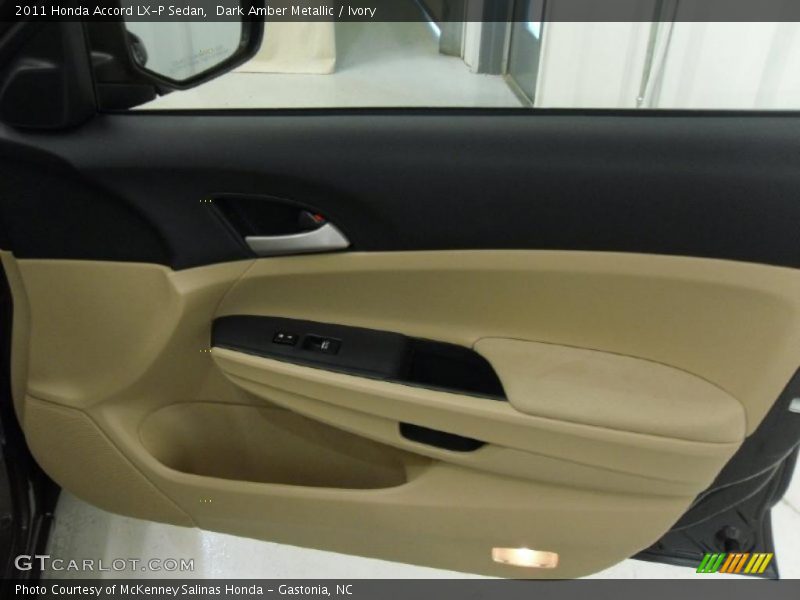 Dark Amber Metallic / Ivory 2011 Honda Accord LX-P Sedan