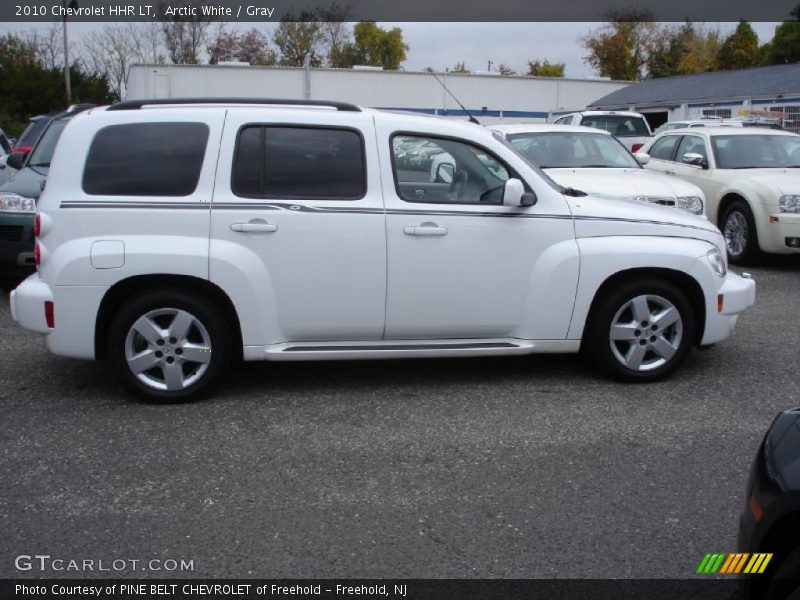 Arctic White / Gray 2010 Chevrolet HHR LT
