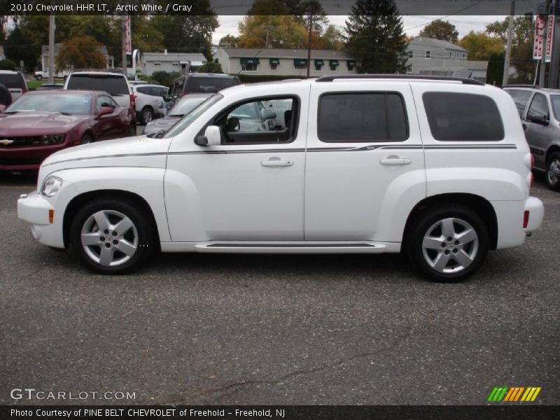 Arctic White / Gray 2010 Chevrolet HHR LT