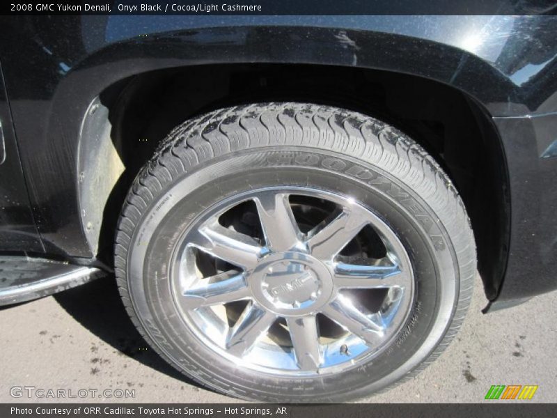 Onyx Black / Cocoa/Light Cashmere 2008 GMC Yukon Denali