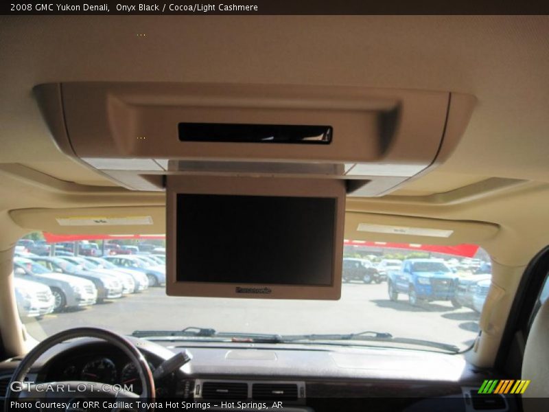 Onyx Black / Cocoa/Light Cashmere 2008 GMC Yukon Denali