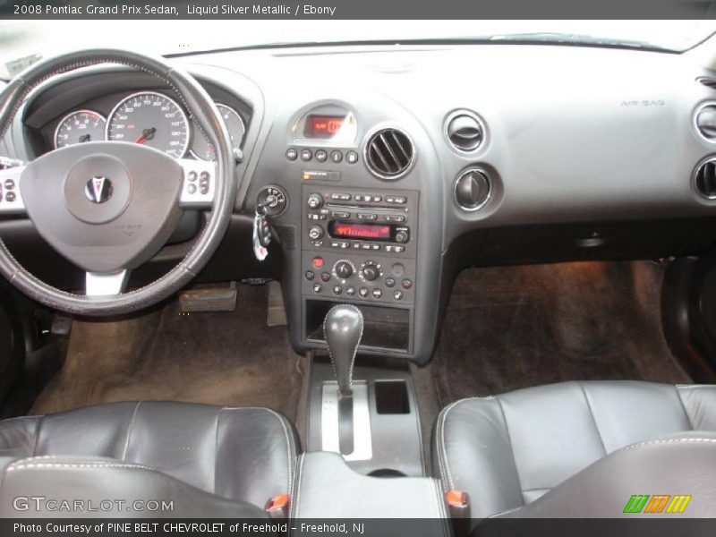Liquid Silver Metallic / Ebony 2008 Pontiac Grand Prix Sedan