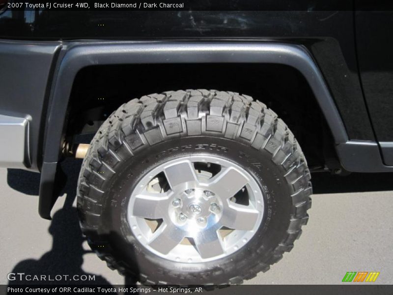 Black Diamond / Dark Charcoal 2007 Toyota FJ Cruiser 4WD