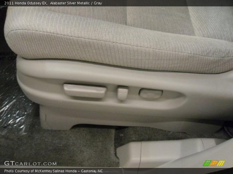 Alabaster Silver Metallic / Gray 2011 Honda Odyssey EX