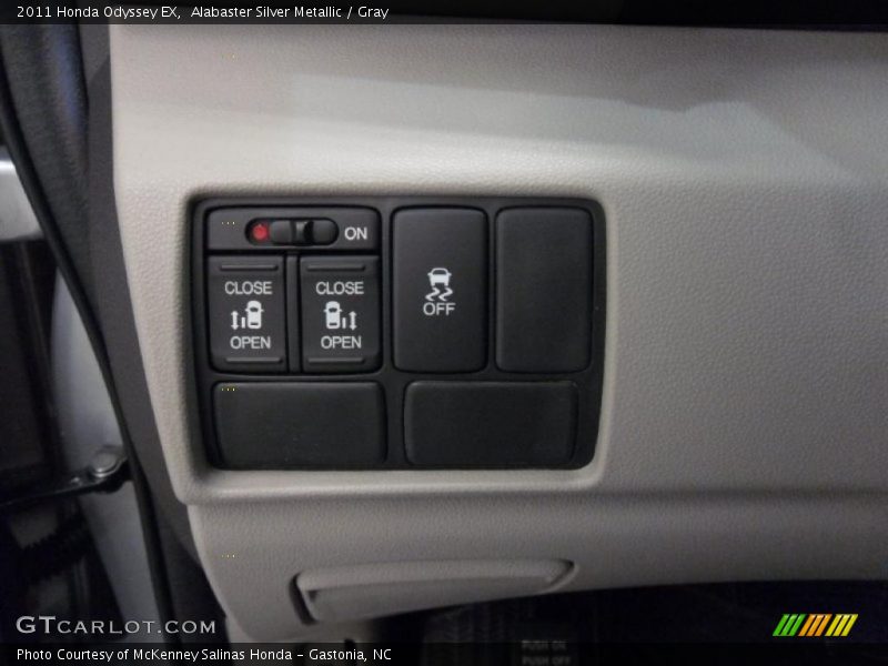 Controls of 2011 Odyssey EX