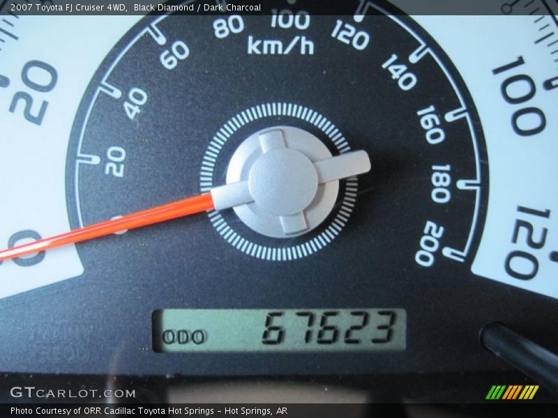 Black Diamond / Dark Charcoal 2007 Toyota FJ Cruiser 4WD