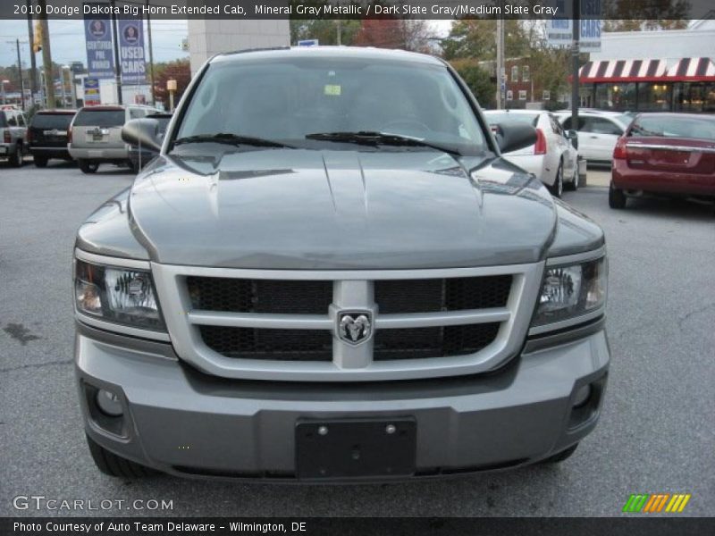 Mineral Gray Metallic / Dark Slate Gray/Medium Slate Gray 2010 Dodge Dakota Big Horn Extended Cab