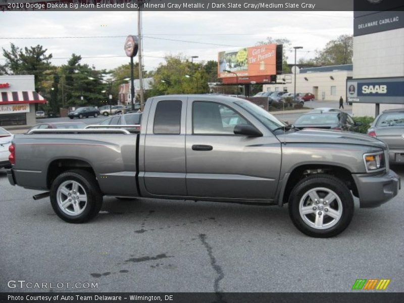 Mineral Gray Metallic / Dark Slate Gray/Medium Slate Gray 2010 Dodge Dakota Big Horn Extended Cab