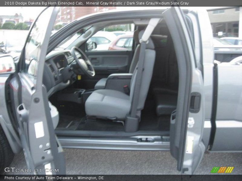 Mineral Gray Metallic / Dark Slate Gray/Medium Slate Gray 2010 Dodge Dakota Big Horn Extended Cab