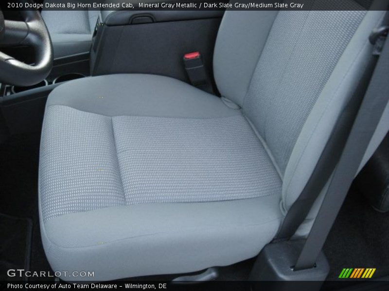 Mineral Gray Metallic / Dark Slate Gray/Medium Slate Gray 2010 Dodge Dakota Big Horn Extended Cab