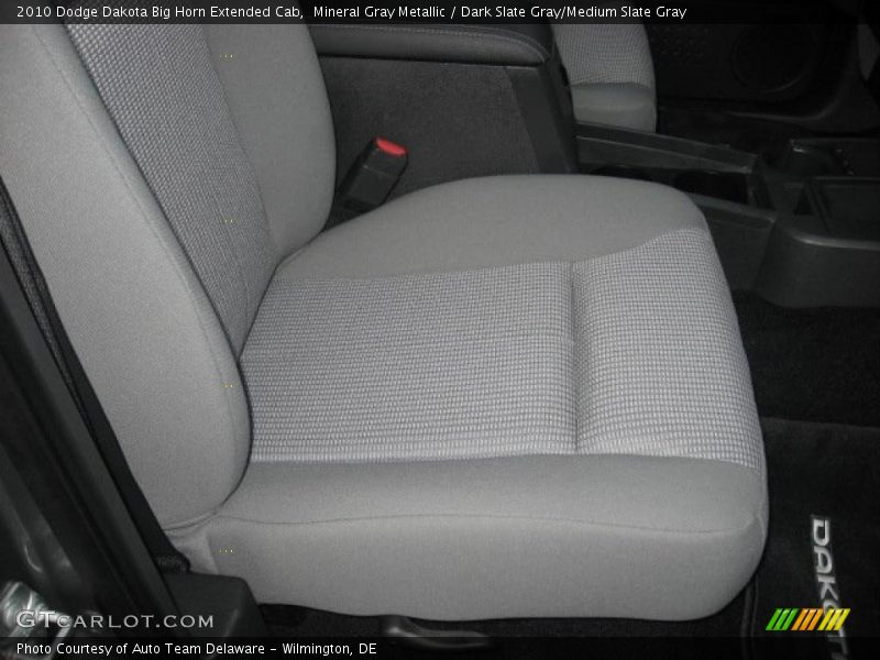 Mineral Gray Metallic / Dark Slate Gray/Medium Slate Gray 2010 Dodge Dakota Big Horn Extended Cab