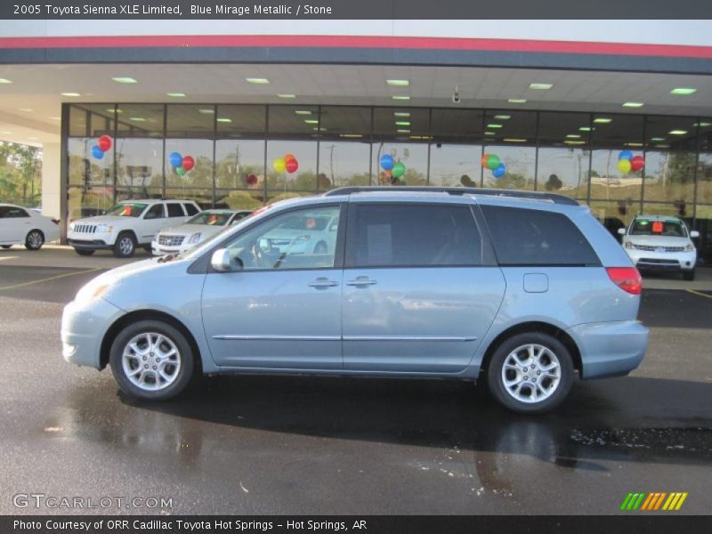 Blue Mirage Metallic / Stone 2005 Toyota Sienna XLE Limited