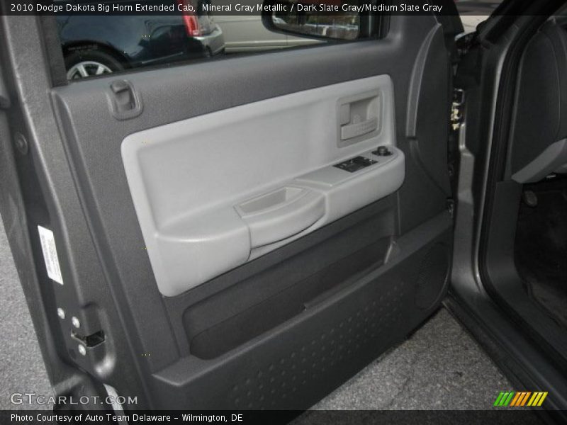 Mineral Gray Metallic / Dark Slate Gray/Medium Slate Gray 2010 Dodge Dakota Big Horn Extended Cab