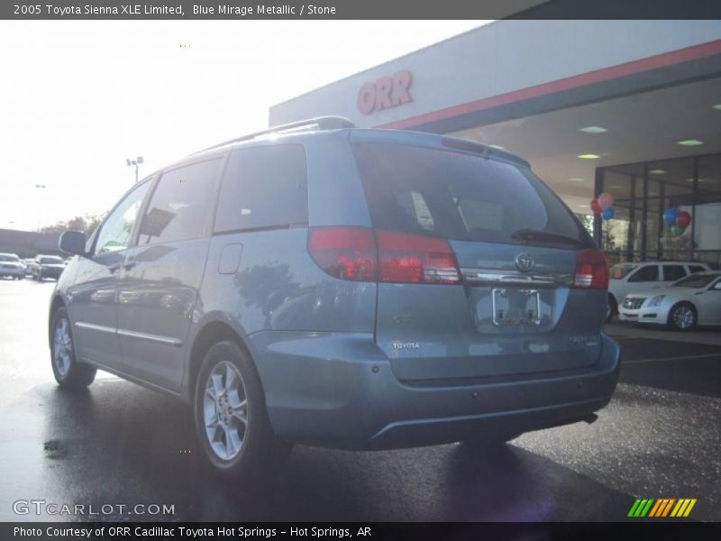 Blue Mirage Metallic / Stone 2005 Toyota Sienna XLE Limited