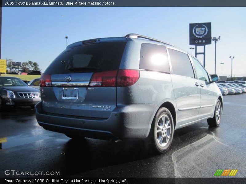 Blue Mirage Metallic / Stone 2005 Toyota Sienna XLE Limited