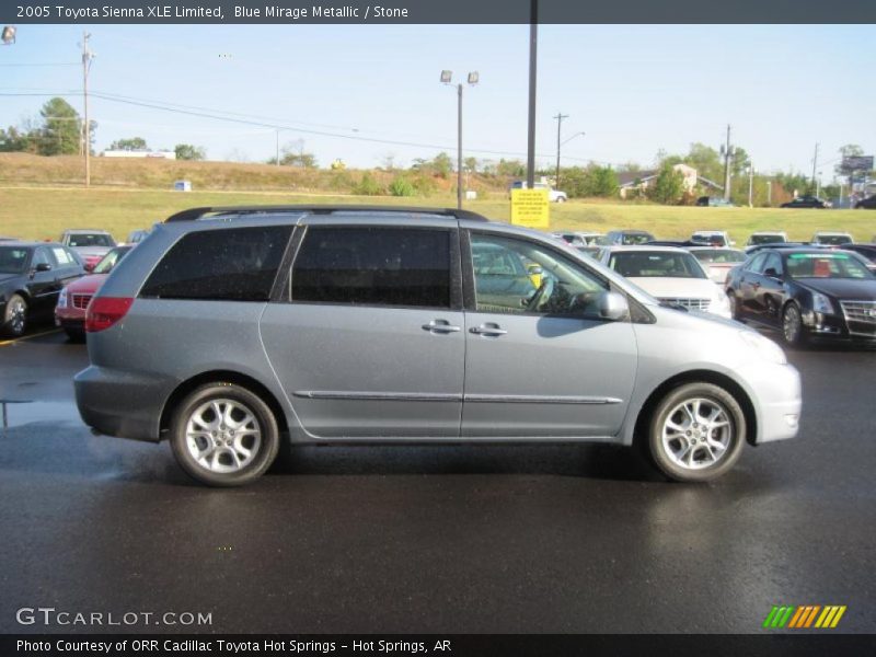 Blue Mirage Metallic / Stone 2005 Toyota Sienna XLE Limited