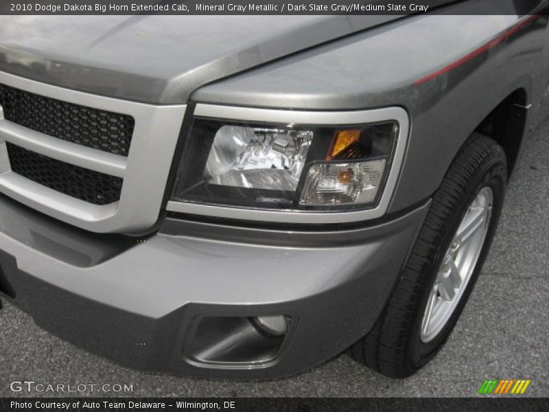 Mineral Gray Metallic / Dark Slate Gray/Medium Slate Gray 2010 Dodge Dakota Big Horn Extended Cab