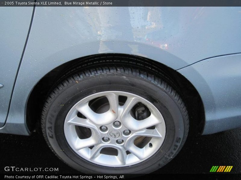 Blue Mirage Metallic / Stone 2005 Toyota Sienna XLE Limited