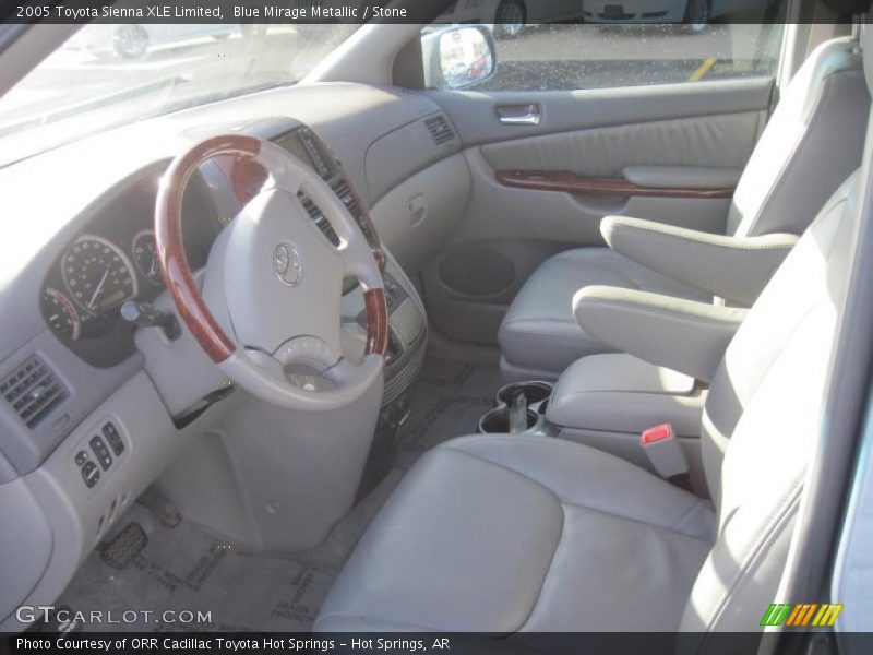 Blue Mirage Metallic / Stone 2005 Toyota Sienna XLE Limited