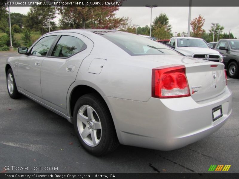 Bright Silver Metallic / Dark Slate Gray 2010 Dodge Charger 3.5L