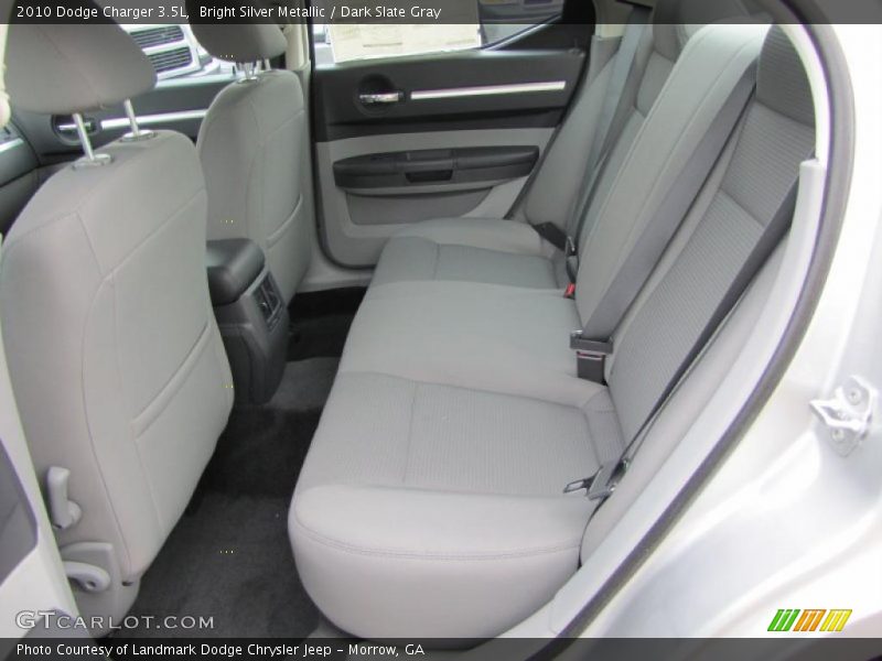 Bright Silver Metallic / Dark Slate Gray 2010 Dodge Charger 3.5L