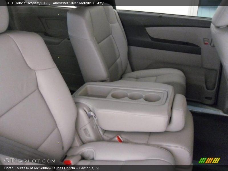 Alabaster Silver Metallic / Gray 2011 Honda Odyssey EX-L