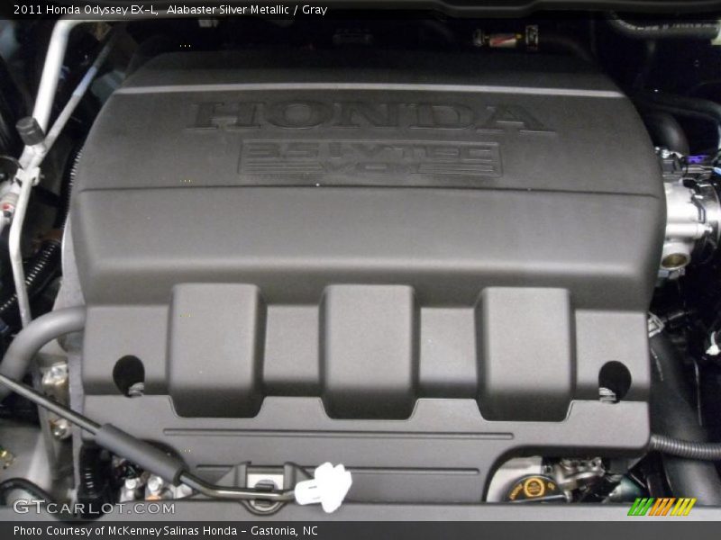 Alabaster Silver Metallic / Gray 2011 Honda Odyssey EX-L