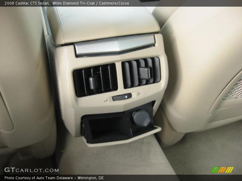 White Diamond Tri-Coat / Cashmere/Cocoa 2008 Cadillac CTS Sedan
