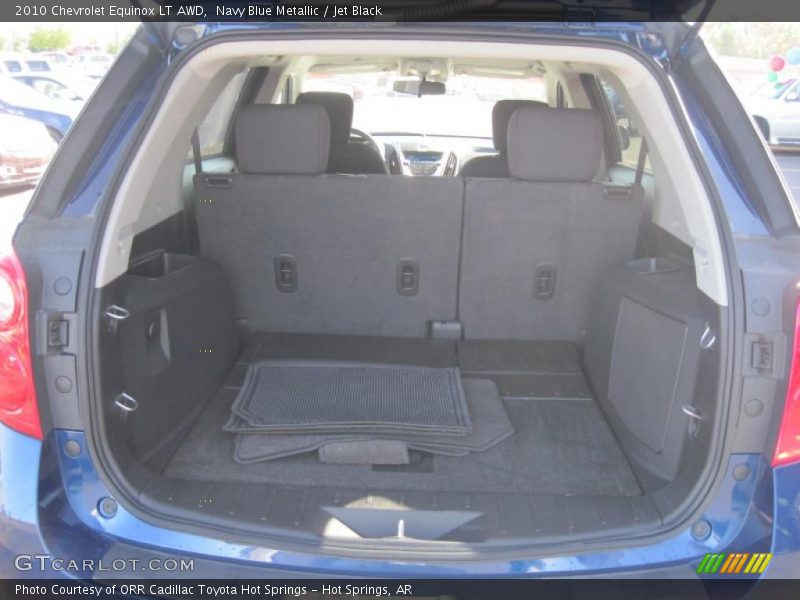 Navy Blue Metallic / Jet Black 2010 Chevrolet Equinox LT AWD