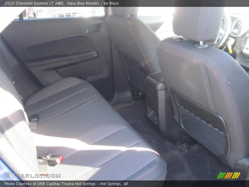 Navy Blue Metallic / Jet Black 2010 Chevrolet Equinox LT AWD