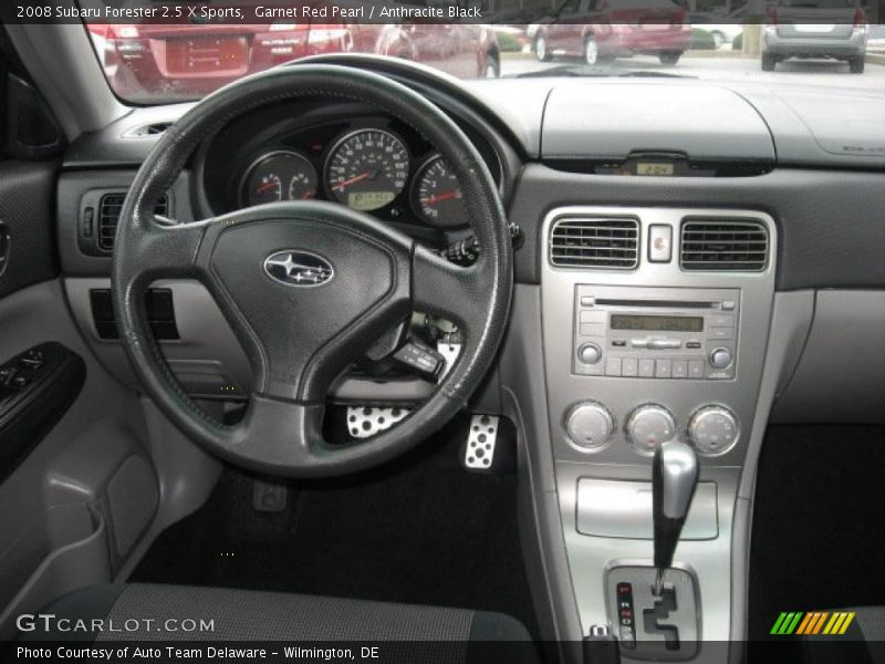 Dashboard of 2008 Forester 2.5 X Sports
