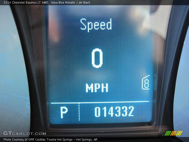Navy Blue Metallic / Jet Black 2010 Chevrolet Equinox LT AWD
