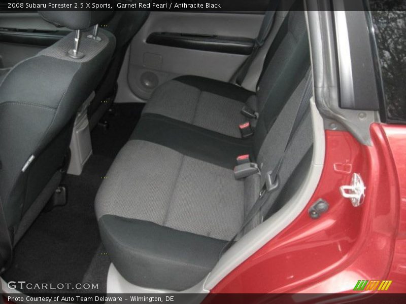 Garnet Red Pearl / Anthracite Black 2008 Subaru Forester 2.5 X Sports