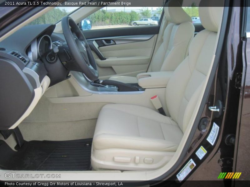 2011 TL 3.5 Technology Parchment Beige Interior