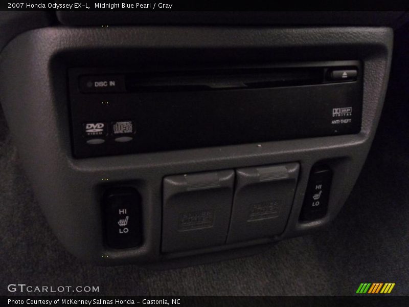 Midnight Blue Pearl / Gray 2007 Honda Odyssey EX-L