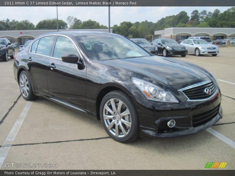 Front 3/4 View of 2011 G 37 Limited Edition Sedan