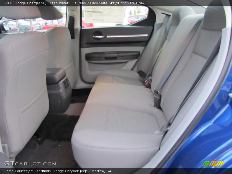 Deep Water Blue Pearl / Dark Slate Gray/Light Slate Gray 2010 Dodge Charger SE