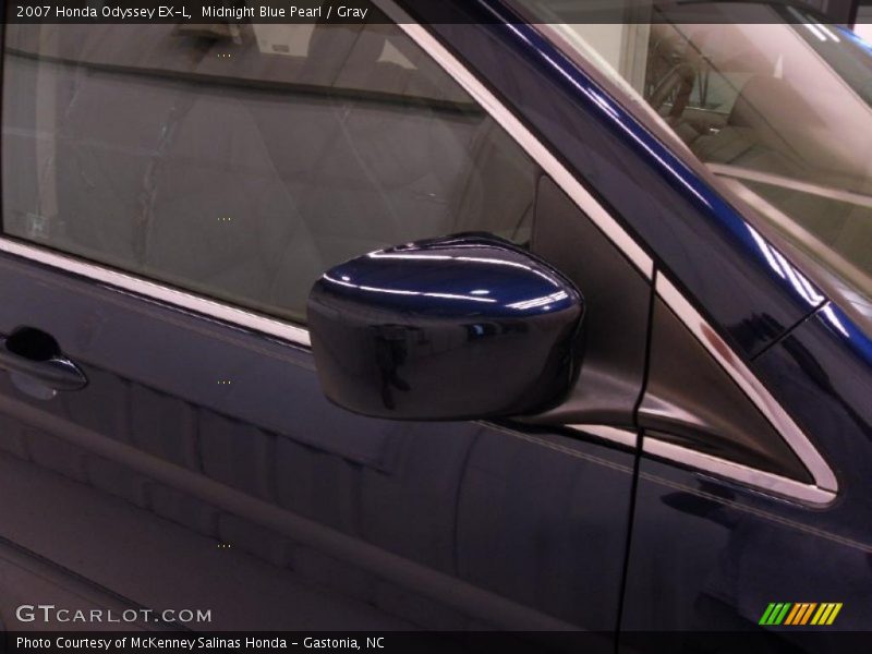Midnight Blue Pearl / Gray 2007 Honda Odyssey EX-L