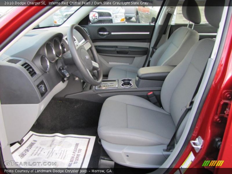 Inferno Red Crystal Pearl / Dark Slate Gray/Light Slate Gray 2010 Dodge Charger SE