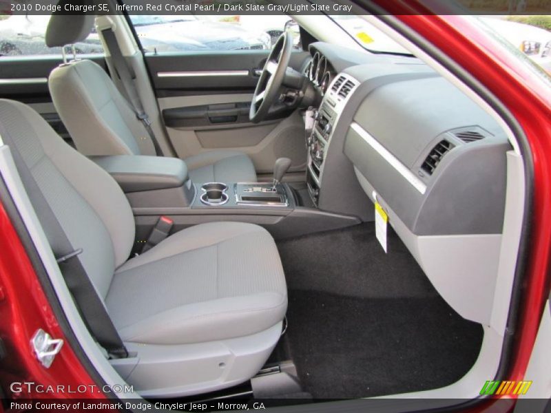 Inferno Red Crystal Pearl / Dark Slate Gray/Light Slate Gray 2010 Dodge Charger SE