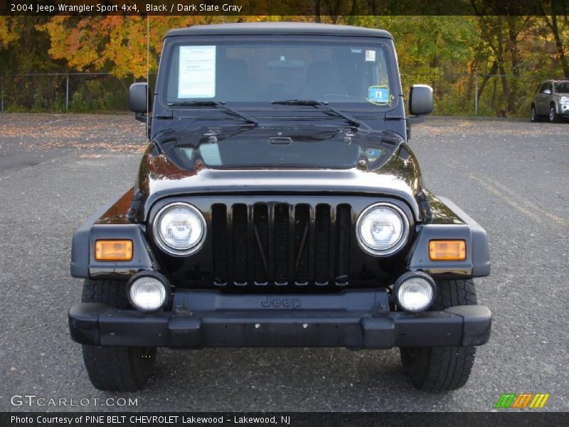 Black / Dark Slate Gray 2004 Jeep Wrangler Sport 4x4