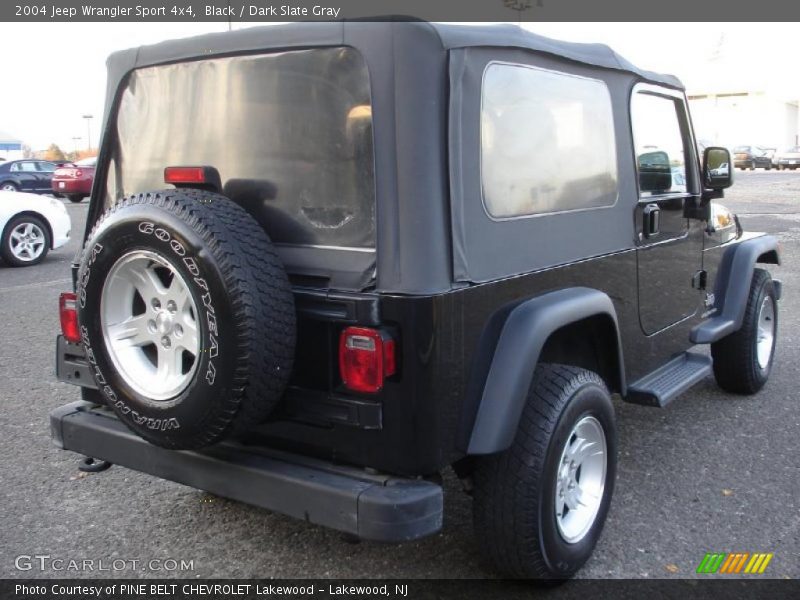 Black / Dark Slate Gray 2004 Jeep Wrangler Sport 4x4