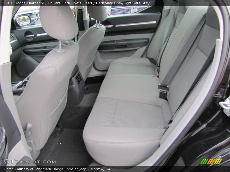 Brilliant Black Crystal Pearl / Dark Slate Gray/Light Slate Gray 2010 Dodge Charger SE