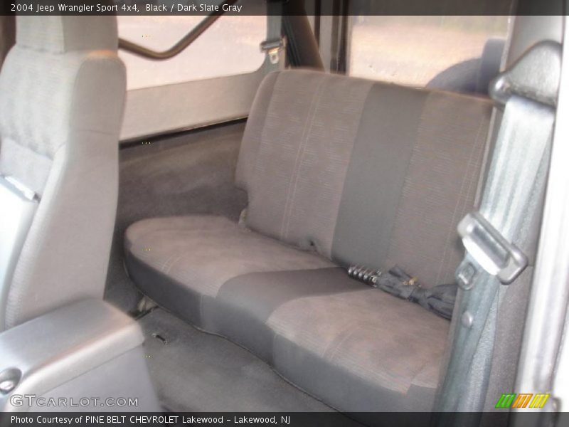 Black / Dark Slate Gray 2004 Jeep Wrangler Sport 4x4
