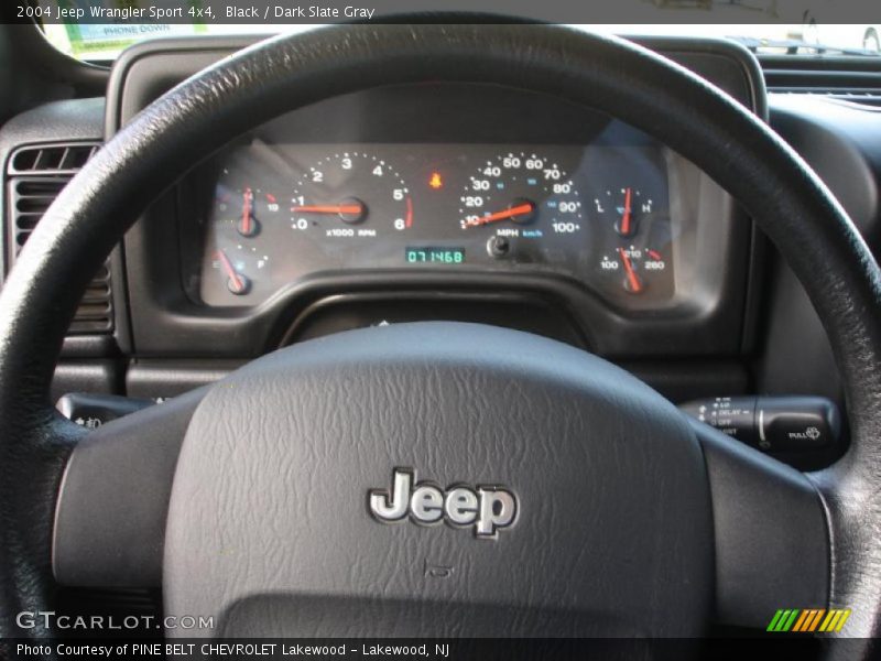 Black / Dark Slate Gray 2004 Jeep Wrangler Sport 4x4