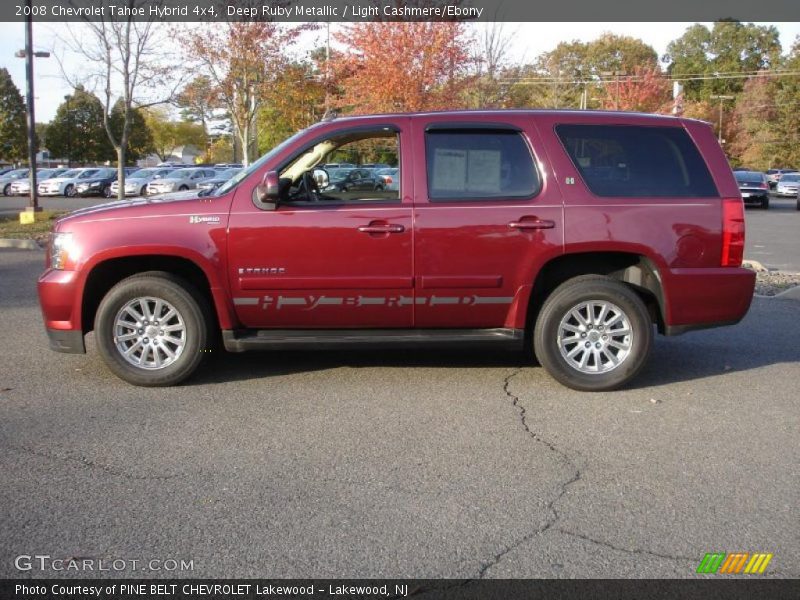  2008 Tahoe Hybrid 4x4 Deep Ruby Metallic